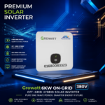 Growatt 6kw on-grid/ net metering 380V inverter